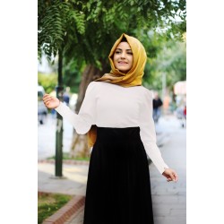 Pınar Şems - Beyaz Karpuz Kol Gömlek 